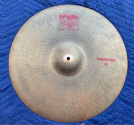 Paiste 2002 Series 20” Power Bell Ride Drum Cymbal Retails for $509