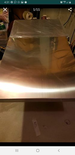 Ikea stainless steel tabletop