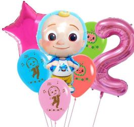 Lots Of Cocomelon Balloons