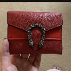 Red Fashion Wallet 
