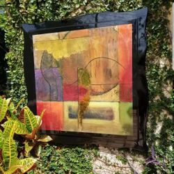 Large Acrylic Signed Wall Art 