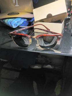 Rayban Clubmaster polarized