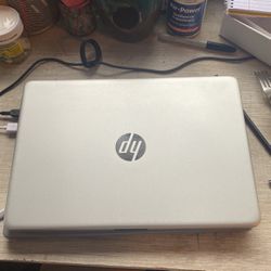 Silver Hp Laptop 
