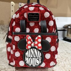 Minnie mouse Loungefly Backpack