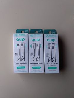 Quip 2- Brush Head Refills  New