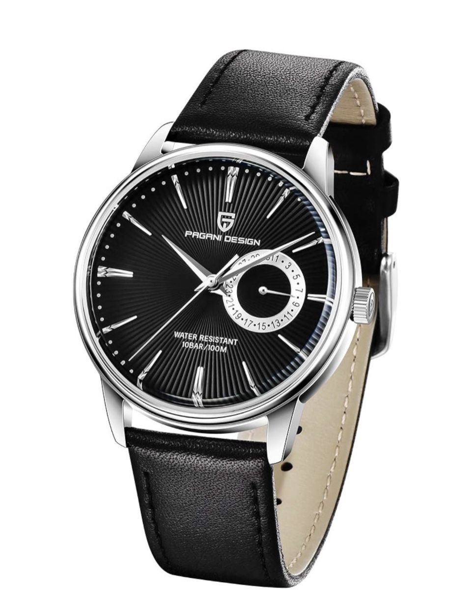 Pagani Design Mens Leather Watch