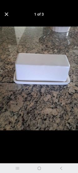 New butter dish