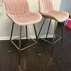 Pink Bar Stools