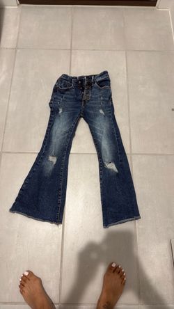 Dark blue jean pants for girls 6x