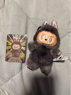 POP MART The Monsters Big Into Energy Secret ID Plush Keychain Pendant