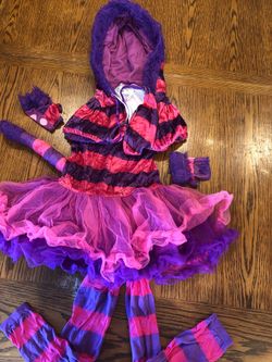Tween Girls Cheshire Cat Halloween Costume