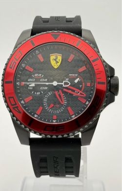 Like New Authentic Ferrari Chronograph Watch