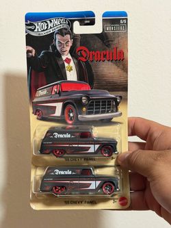 Hot Wheels Universal Monsters Dracula '55 Chevy Panel 2-Pack