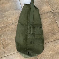 Vintage US military duffle bag