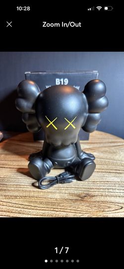 KAWS inspired wireless Bluetooth speaker new inbox charger cord included.