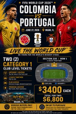 Colombia vs Portugal
