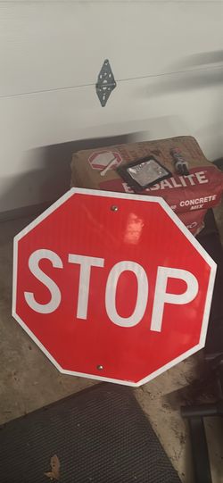 Stop sign