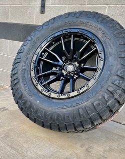 On sale. FUEL 17x9 5x127 5x150 6x135 6x5.5 wheels & 285-70-17 TOYO or NITTO Falken TIRES (We Finance..