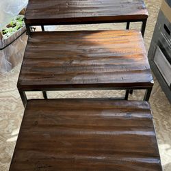 THREE END TABLES - NEED GONE