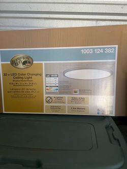 Hampton Bay 32-inch LED Color Changing Ceiling Light