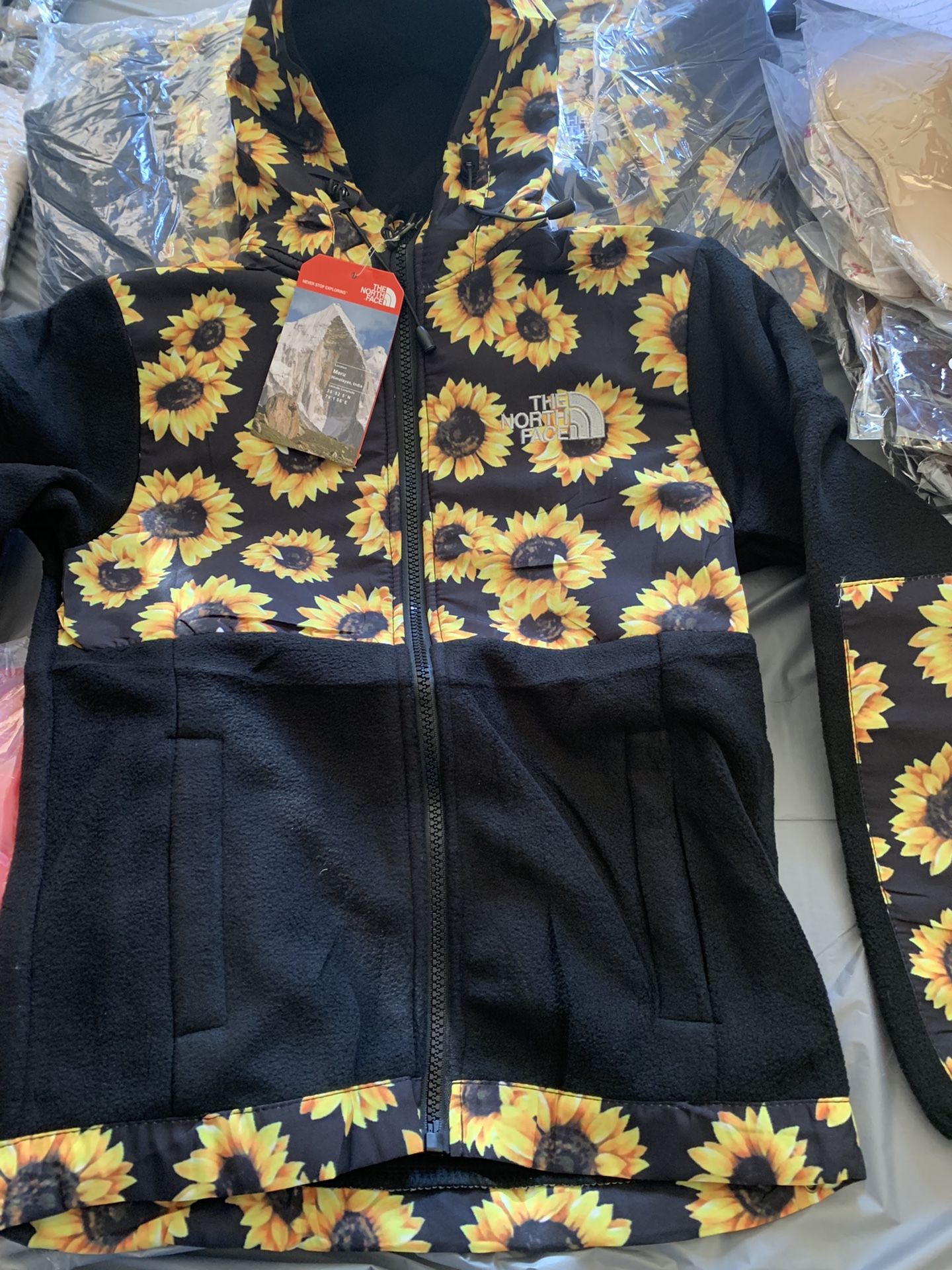 Sunflower Northface Jackets
