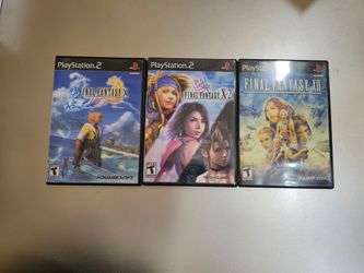 Final Fantasy 10, 10-2 & XII PlayStation 2 Ps2