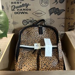Fossil      Tess Backpack Cheetah