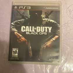 ps3 game call of duty black ops
