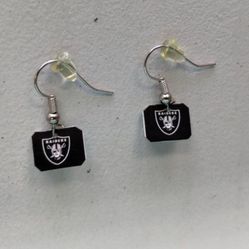 Las Vegas Raiders Earrings 
