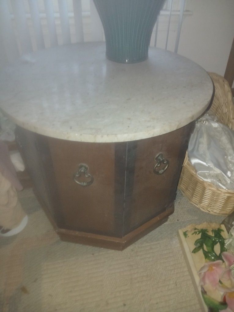Marble Top Table