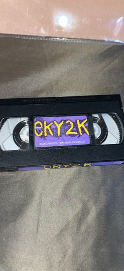 CKY2K VHS Tape Preowned Bam Margera 10/90 Films Camp  CK Y2K no case $25