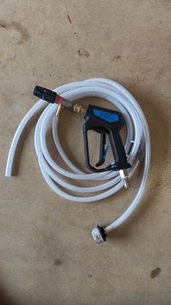 Pressure washing x-jet