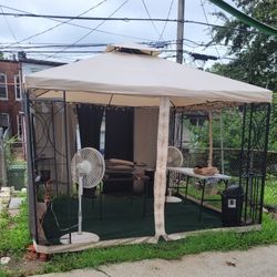 Screened Yard Canopy