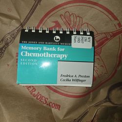 Memory bank for chemotherapy & others