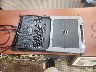 Dell server rackable kvm monitor