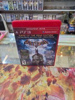 Batman: Arkham Asylum -- Game of the Year Edition (Sony PlayStation 3, 2010)