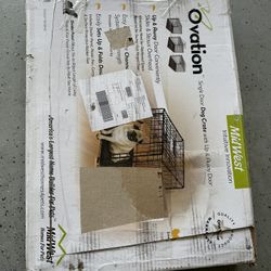 MidWest Homes for Pets Ovation Single Door Dog Crate, 24-Inch