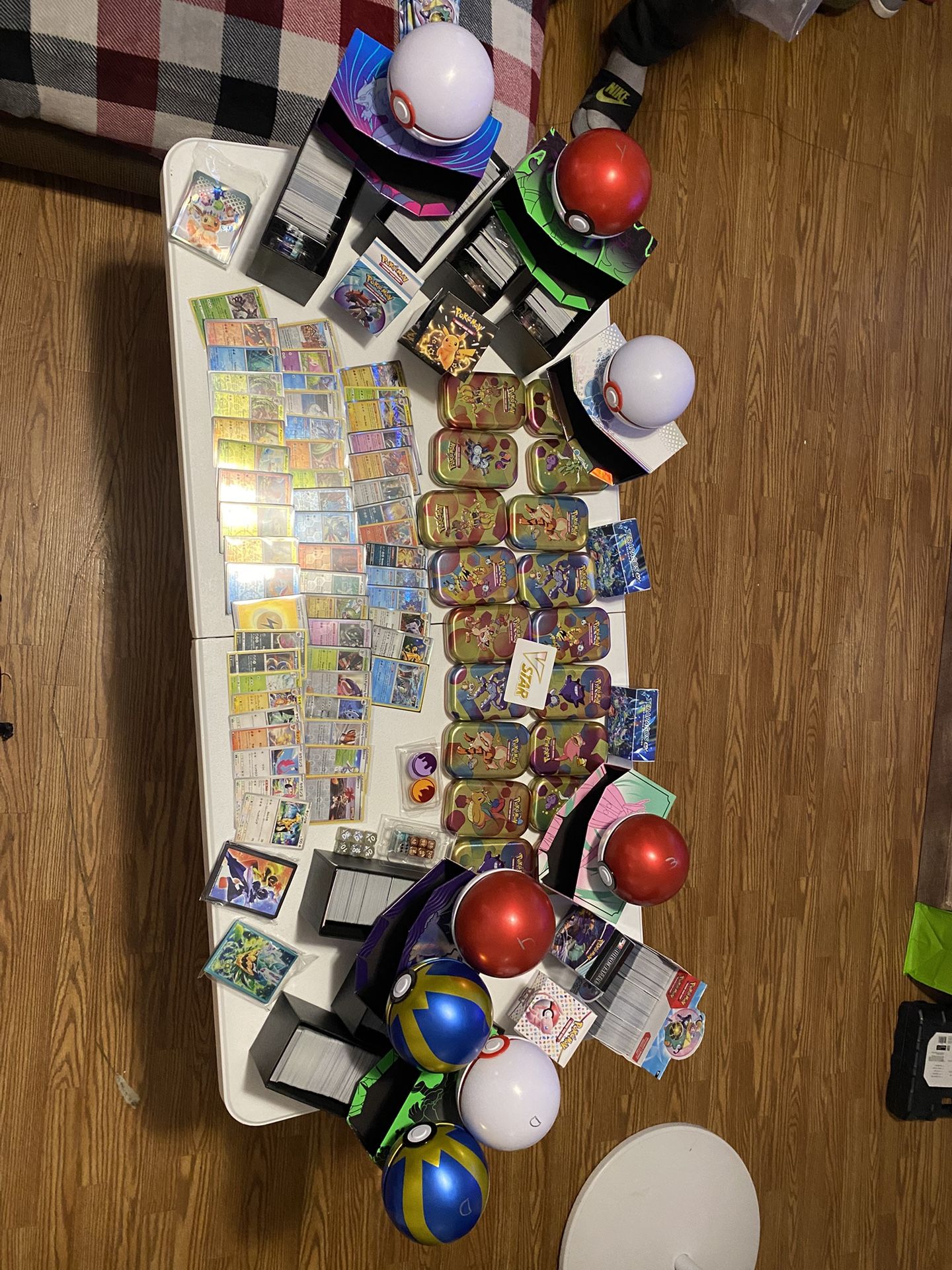 Opened 18 Tins And 8 Balls