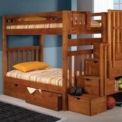 Brand New Twin Bunk Bed Take Now No Credit Needed 
