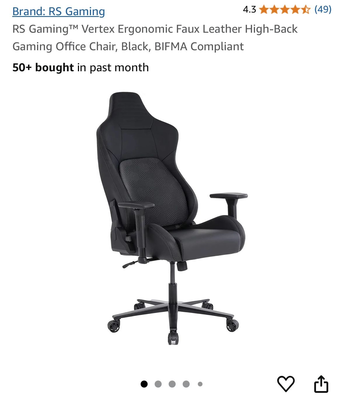RS Vertex Gaming Chair