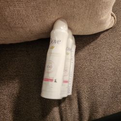 3 Packs Dove Advanced Care Dry Spray Invisible Clear Finish Antiperspirant Deodorant, 3.8 oz