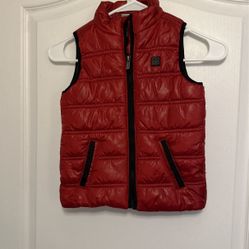 Calvin Klein Red Puffer Vest
