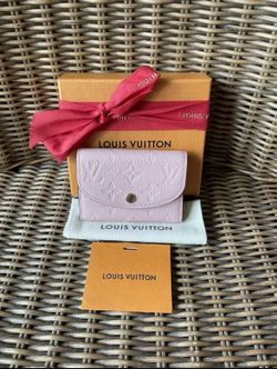Louis Vuitton Empreinte Rosalie Coin Purse- Rose Poudre-Pink Pristine Condition!