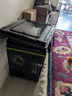 M-ATX PC case with 2 fans and a 120GB ssd