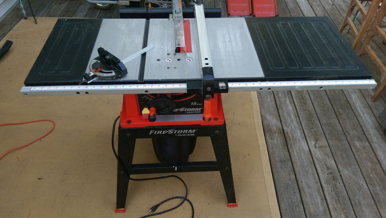 Firestorm deals table saw