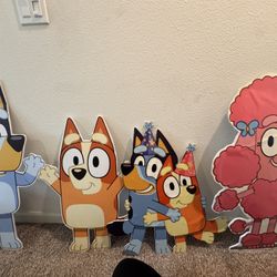 Bluey Cut Outs