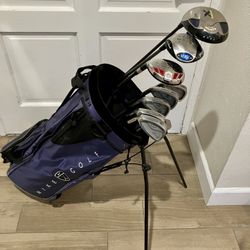 Left Handed Callaway & Cobra Golf Clubs Set