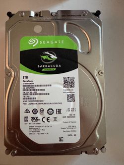 Seagate Barracuda 8TB 3.5” SATA HDD