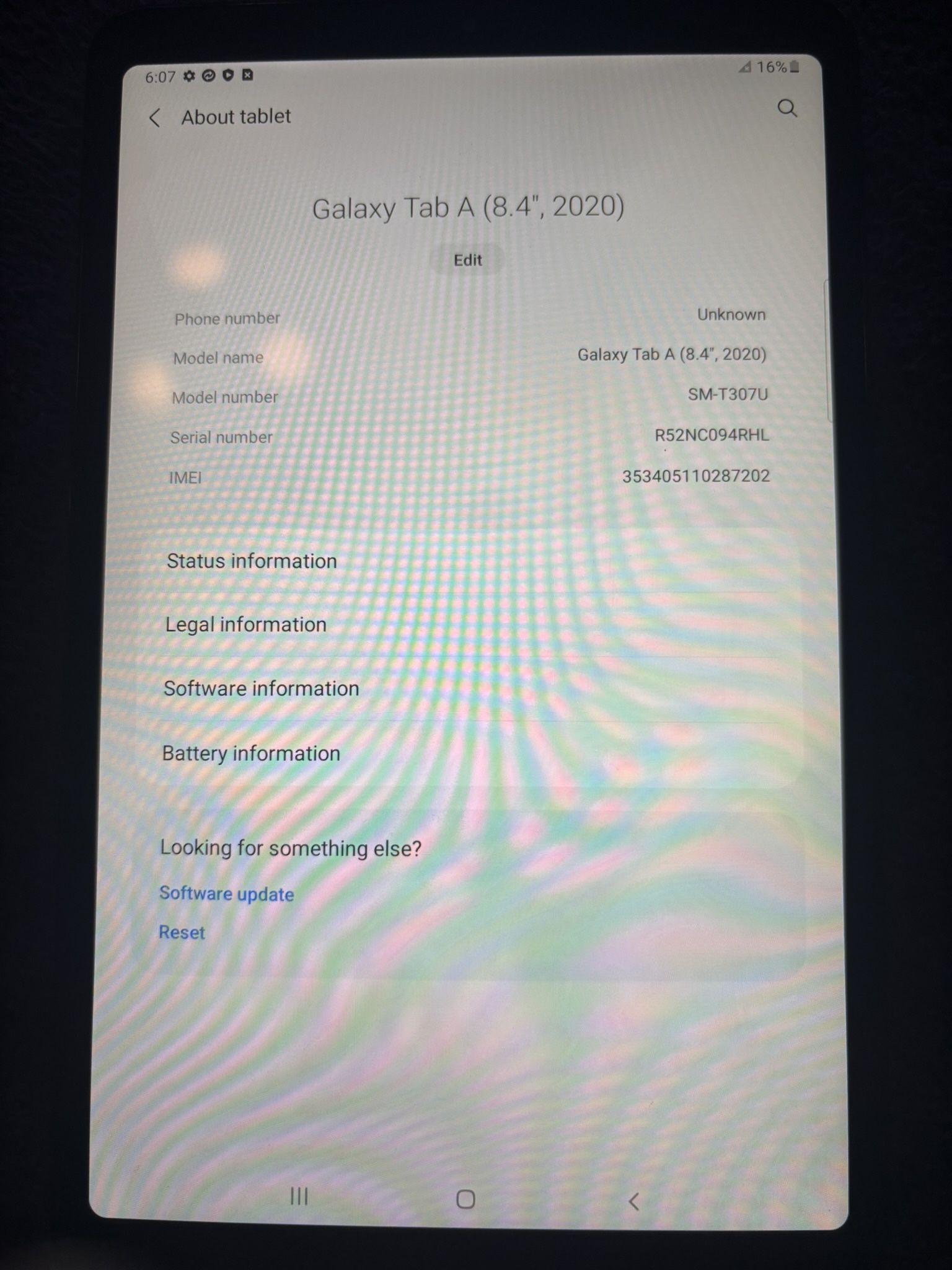 Samsung Galaxy Tab A 8.4 2020