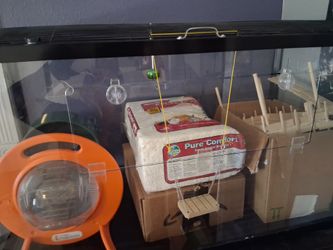 Large Hamster Cage + Food & Accesories